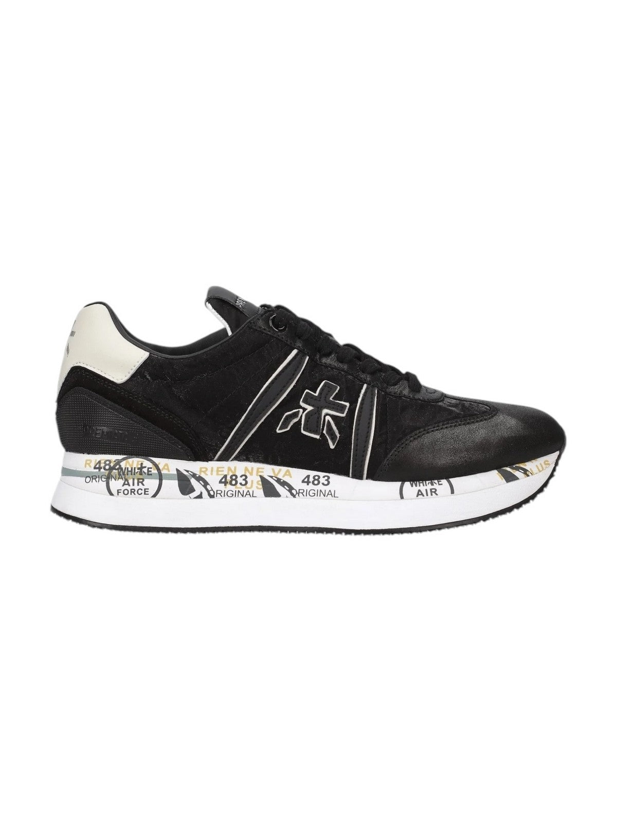 PREMIATA Sneaker Donna CONNY VAR 6987 Nero - Stilato