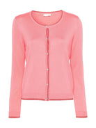 LIU JO WHITE Cardigan Donna MA4076MS49I 71736 Rosa - Stilato