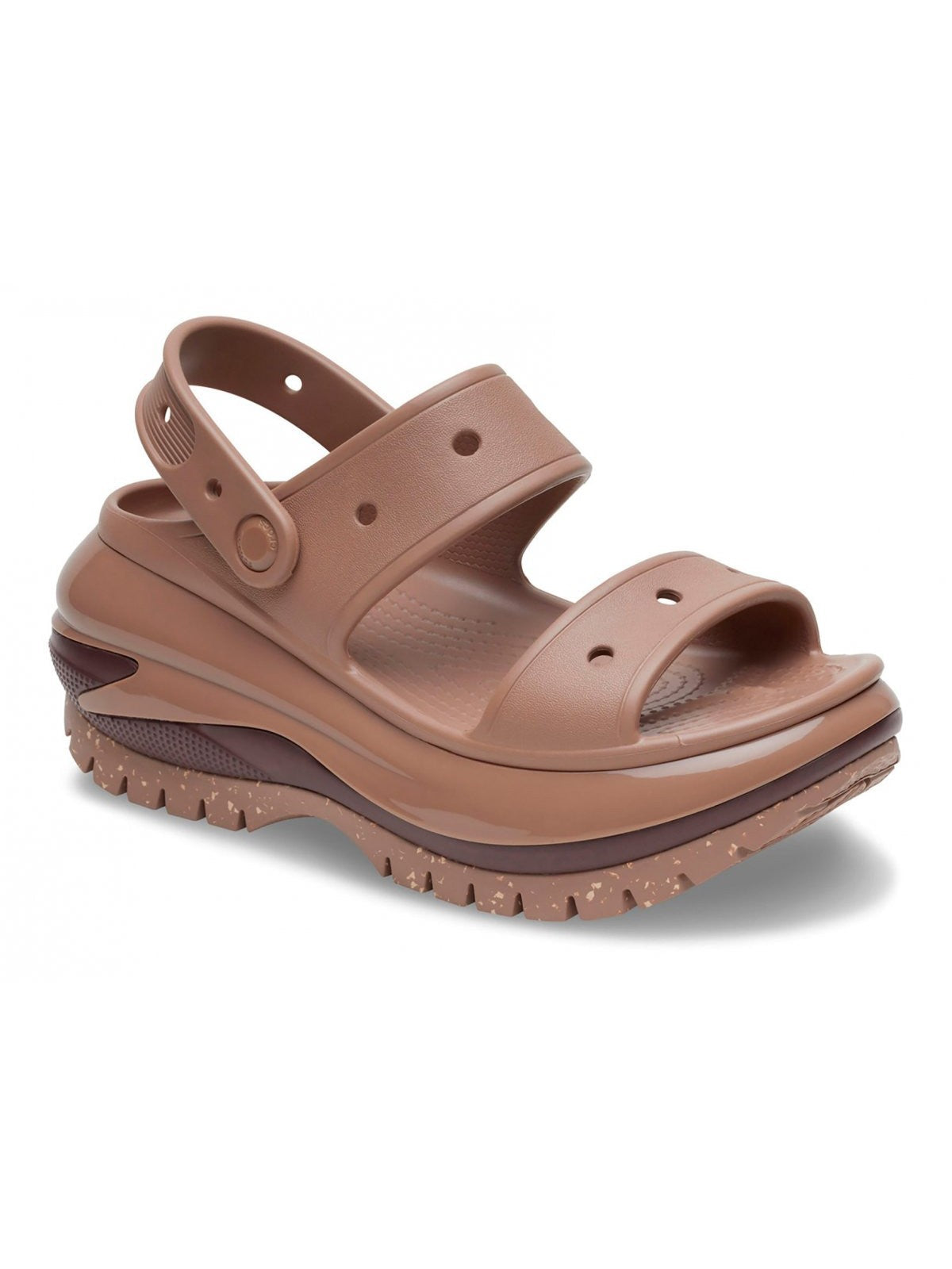 CROCS Sandalo Donna Classic Mega Crush Sandal W 207989 2Q9 Marrone - Stilato