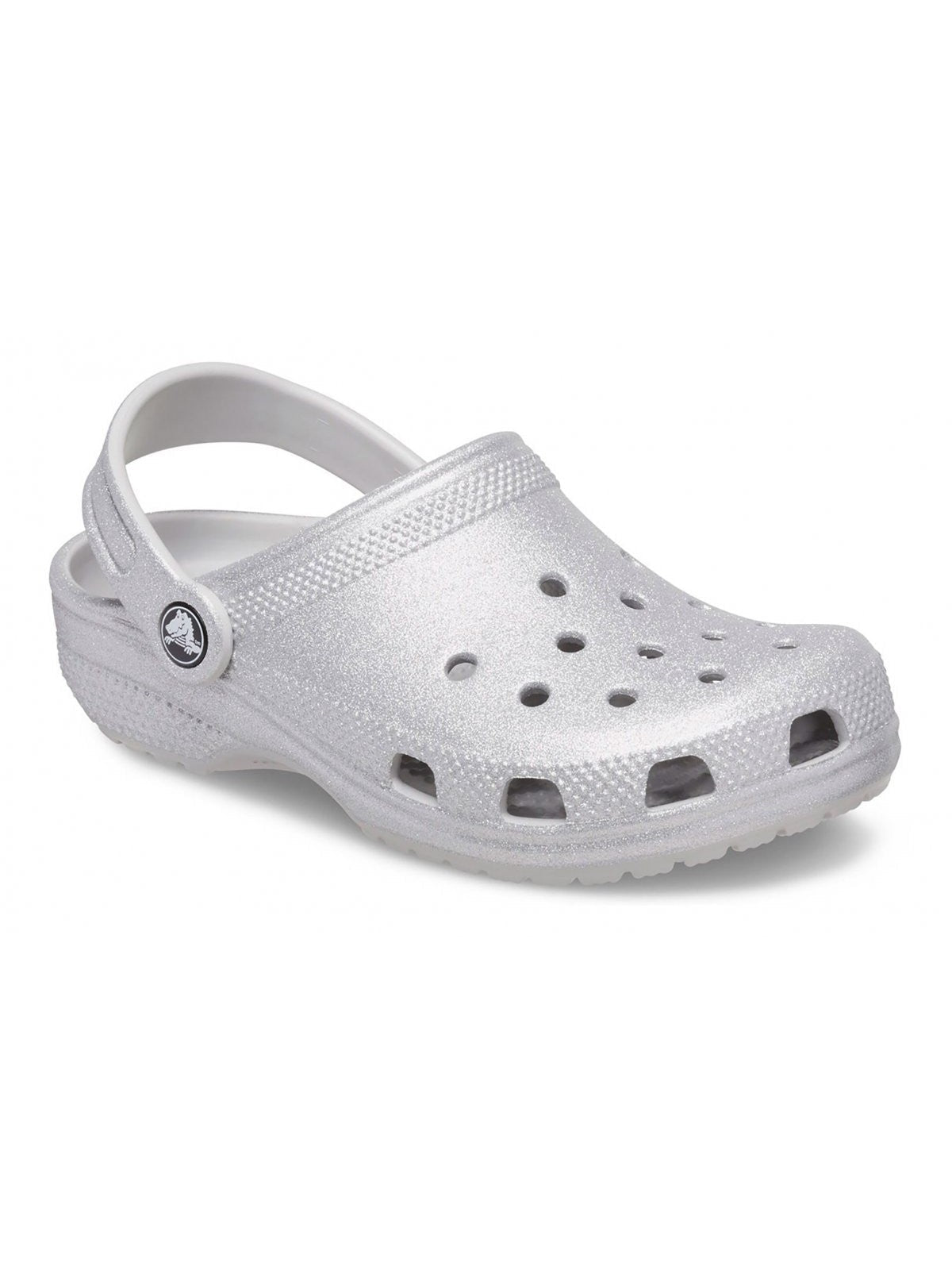 CROCS Ciabatta Bambine e ragazze Classic Glitter Clog K 206993 0IC Argento - Stilato