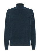 RRD Maglione dolcevita Uomo VELVET TURTLENECK KNIT W24133 62 Blu - Stilato