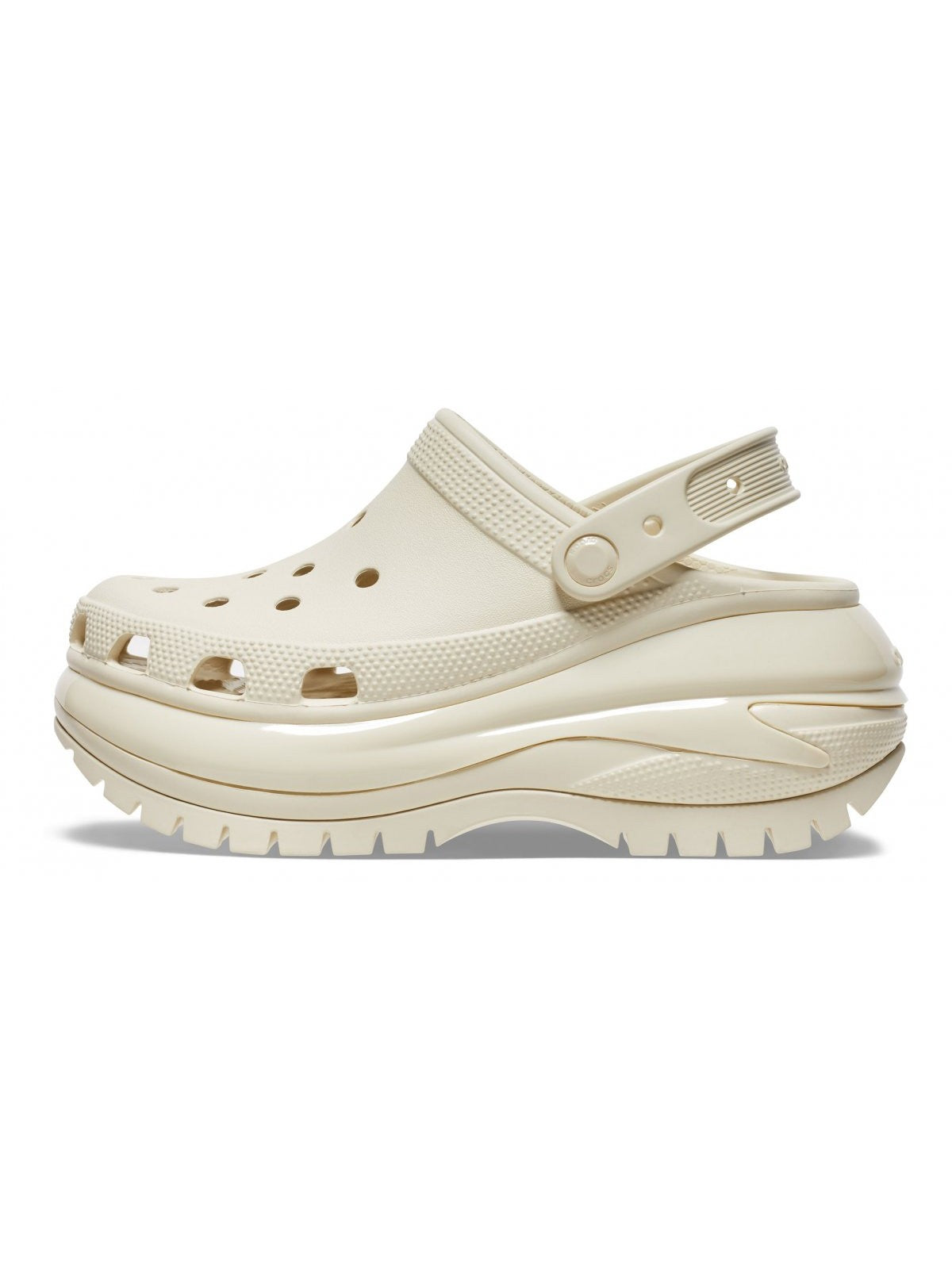 CROCS Ciabatta Donna Classic Mega Crush Clog W 207988 2Y2 Beige - Stilato