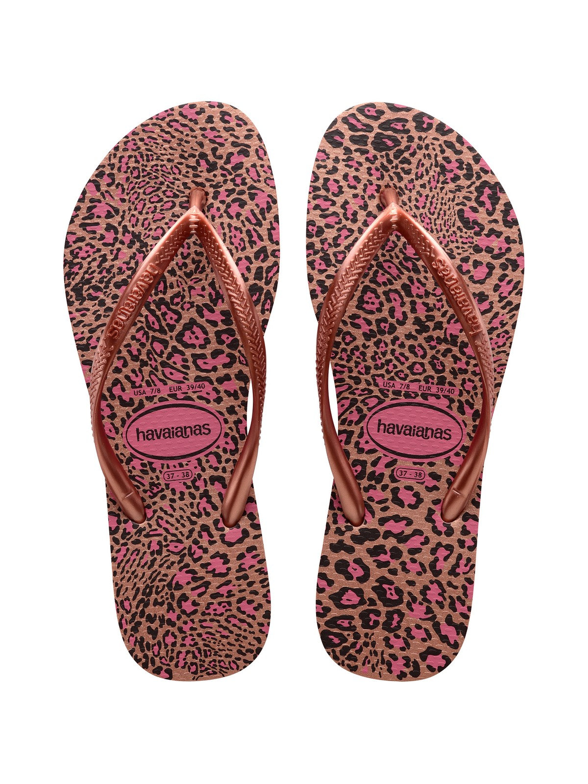 HAVAIANAS Infradito Donna Hav. Slim animals 4103352.6459 Rosa - Stilato