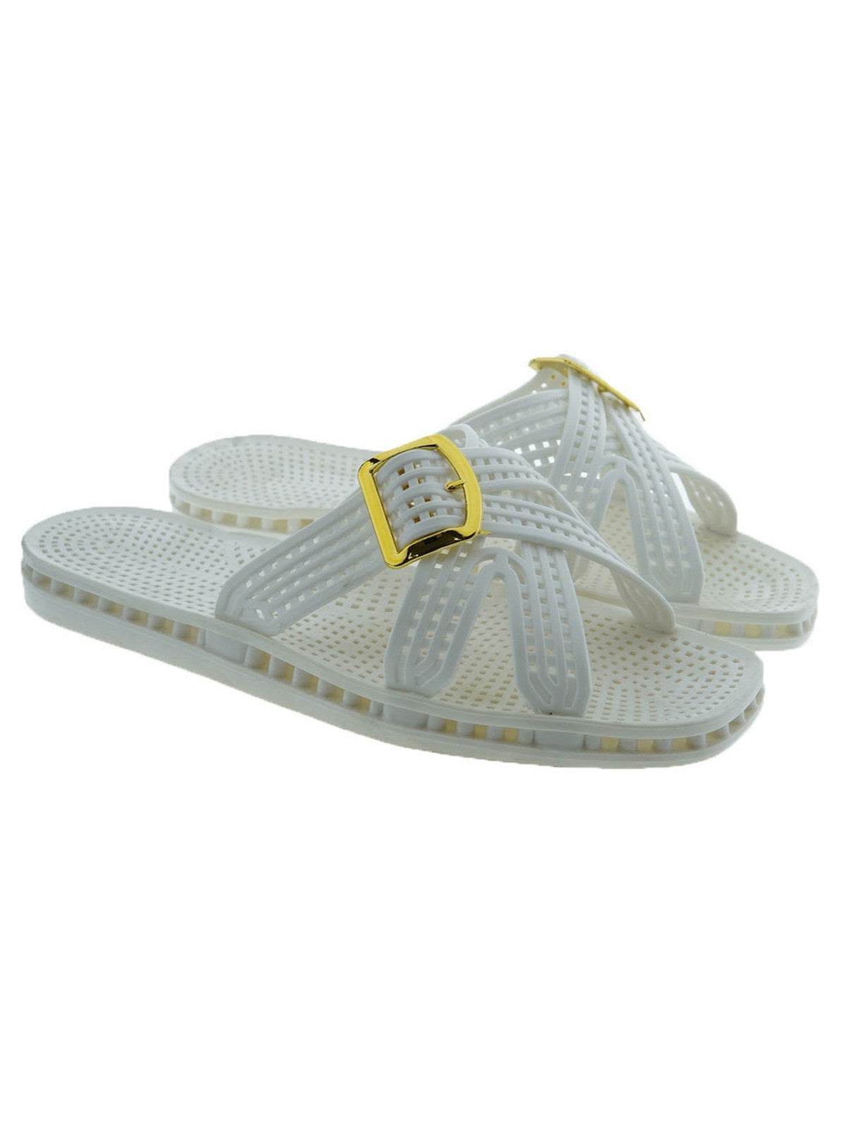 SENSI Ciabatta Unisex adulto Messico city 5152/CF 002 Bianco - Stilato