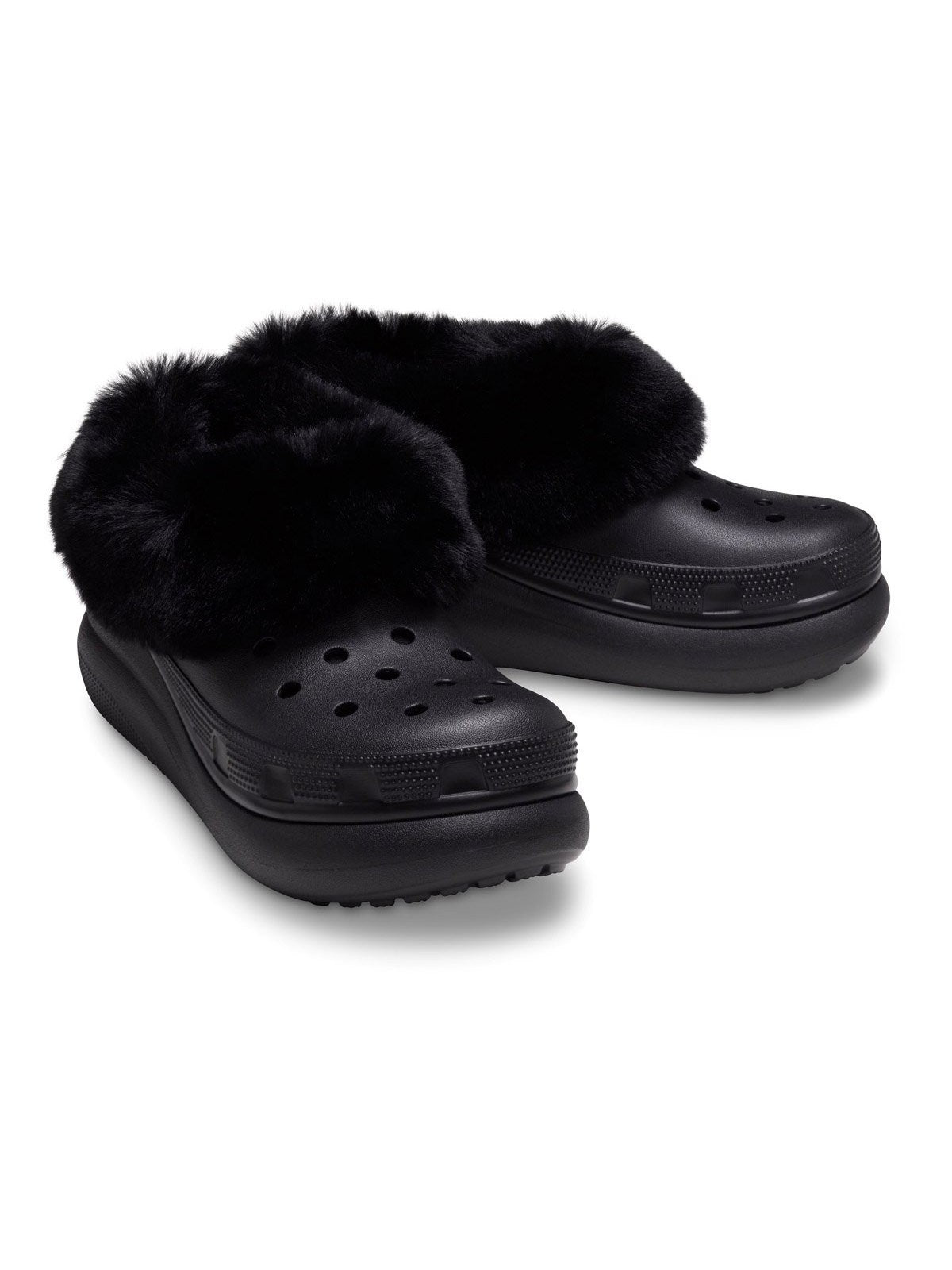 CROCS Ciabatta Donna Furever Crush 208446 BLK  Nero