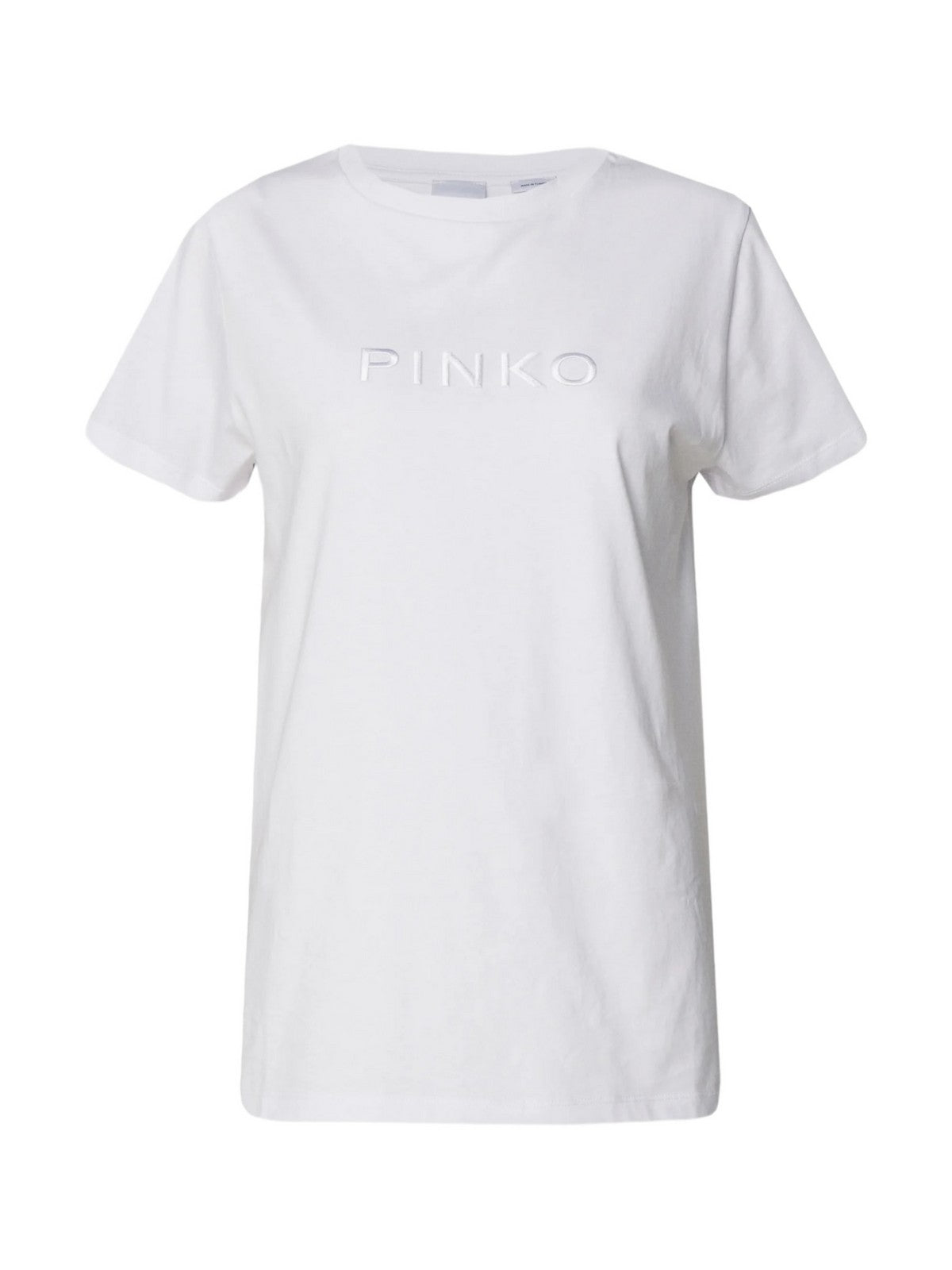 PINKO T-Shirt e Polo Donna Start 101752-A1NW Z04 Bianco - Stilato