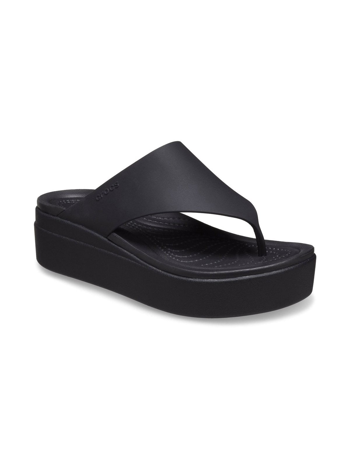 CROCS Infradito Donna Brooklyn Flip 208727 001 Nero - Stilato