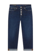 Jeans Blu Vita Bassa Dondup Donna - Koons Gioiello DP268B DS0345D HV7 800 - Stilato