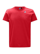 K-WAY T-Shirt e Polo Uomo Le vrai edouard K007JE0 Q03 Rosso - Stilato