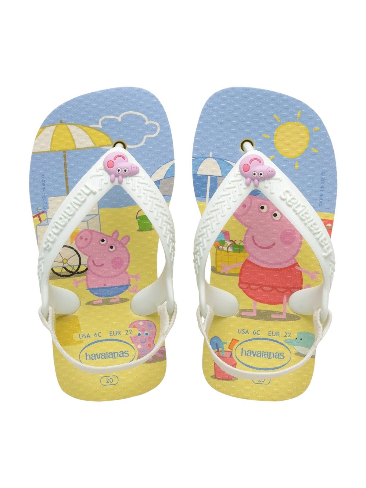 HAVAIANAS Infradito Bambine e ragazze Hav. baby peppa pig 4145980.9256 Beige