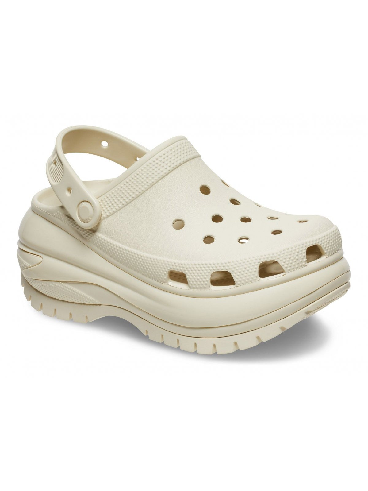 CROCS Ciabatta Donna Classic Mega Crush Clog W 207988 2Y2 Beige - Stilato