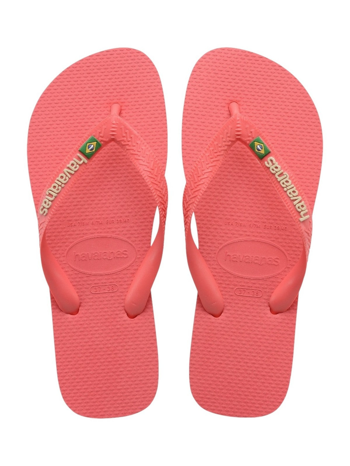 HAVAIANAS Infradito Donna Hav. Basil logo 4110850.9260 Rosso