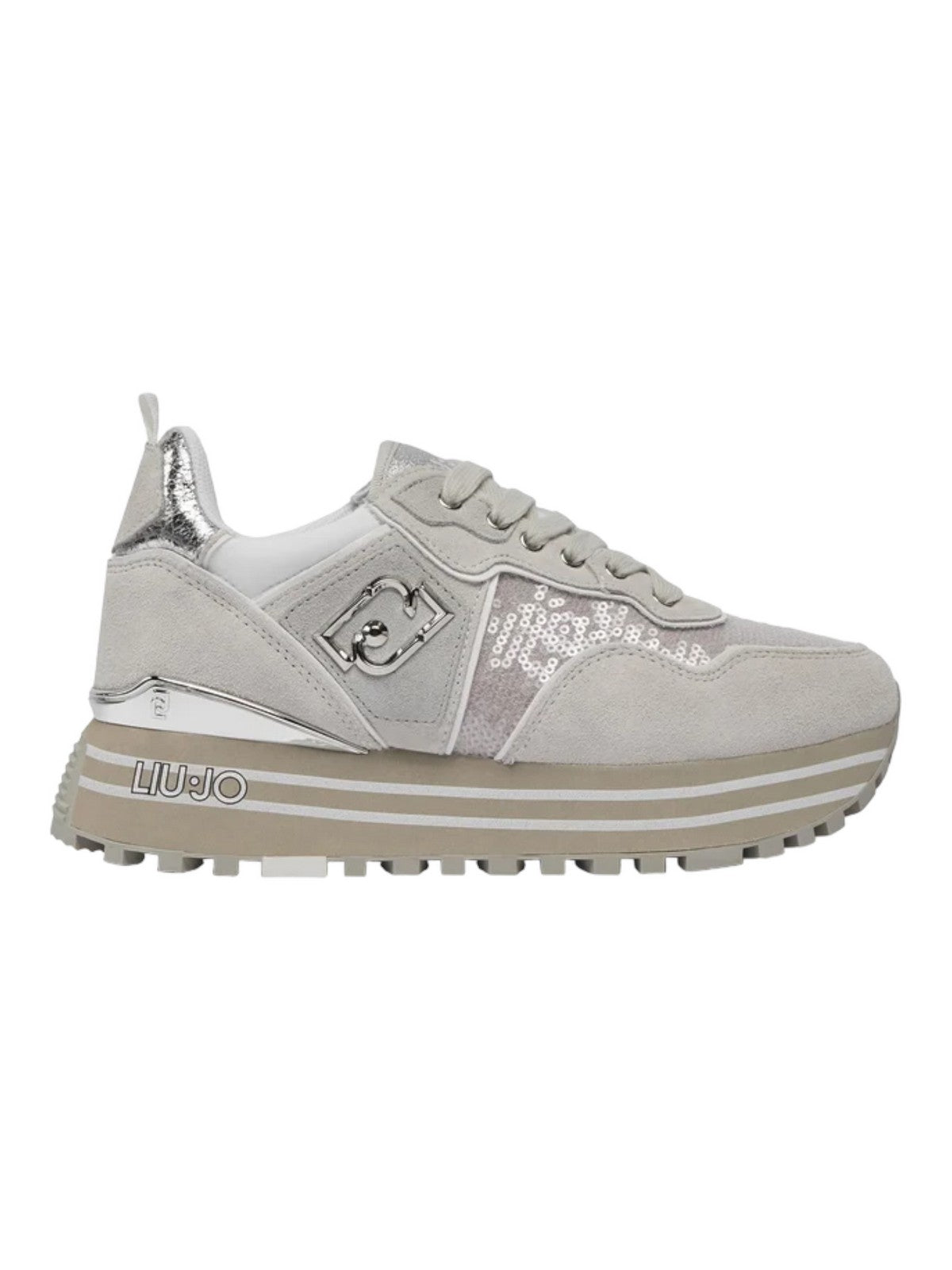 LIU JO Sneaker Donna BA4049PX064 01111 Beige - Stilato