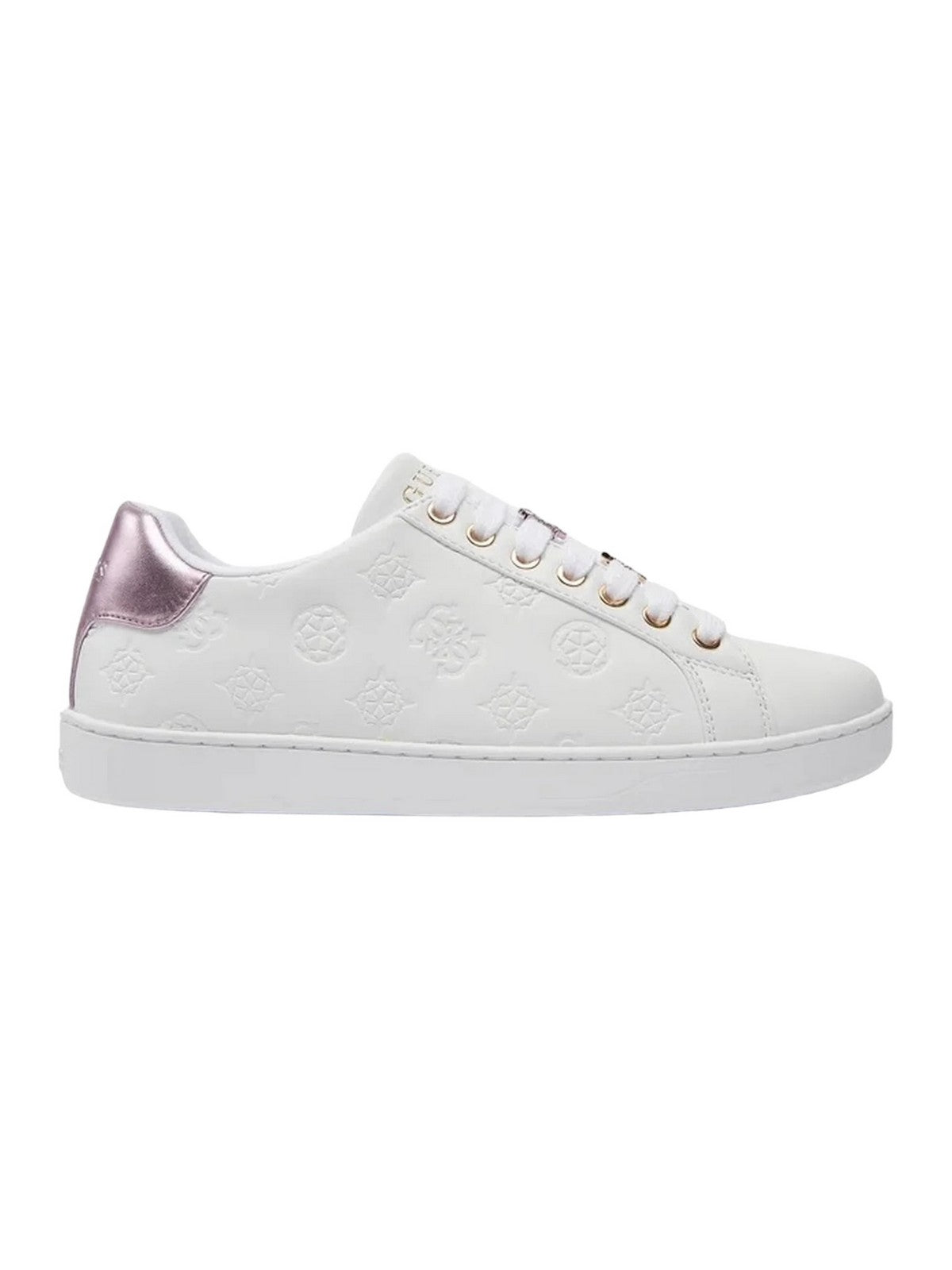 GUESS Sneaker Donna Rosenna FLJROS ELE12 WHIPI Bianco - Stilato