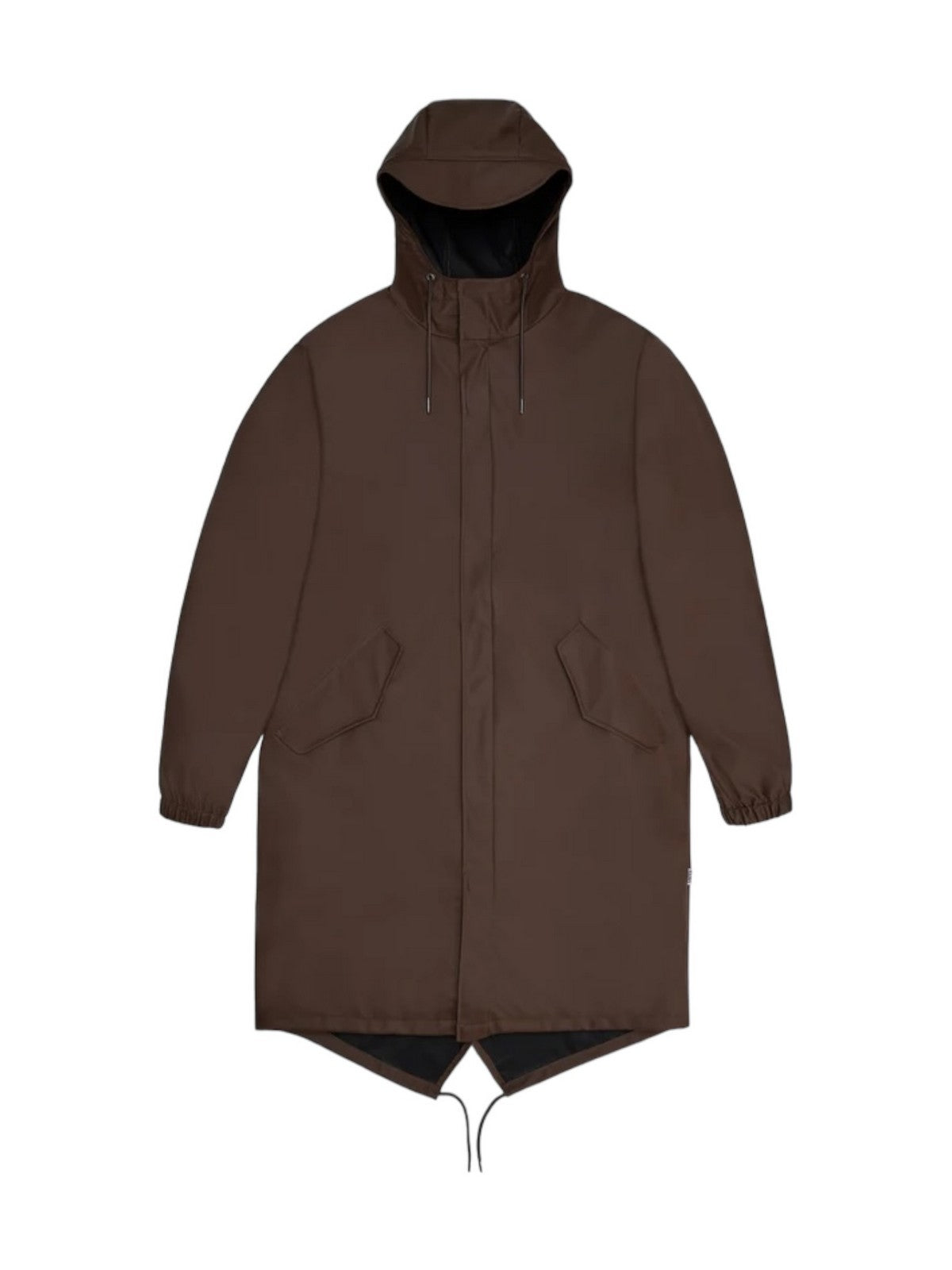 RAINS Giubbino Unisex adulto Fishtail Parka 18140 FRM Marrone - Stilato