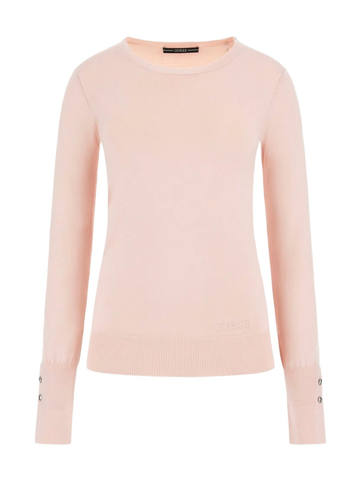 GUESS Maglione Donna ELINOR RN LS SWTR W2YR30 Z2V62 G6I1 Rosa - Stilato