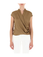 MARCIANO Top Donna 3YGH27 9444Z F14H Beige - Stilato