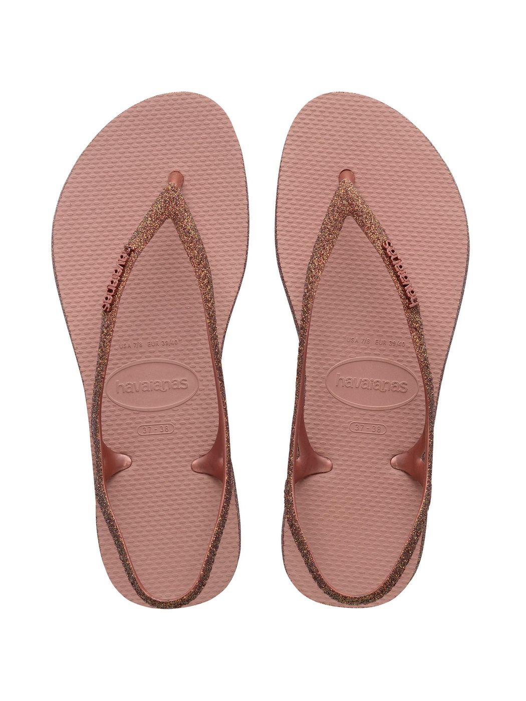 HAVAIANAS Infradito Donna Hav. Sunny sparkle 4147337.3544 Rosa - Stilato