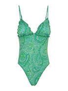 F**K Costume da bagno Donna FK24-1342X12 Verde - Stilato