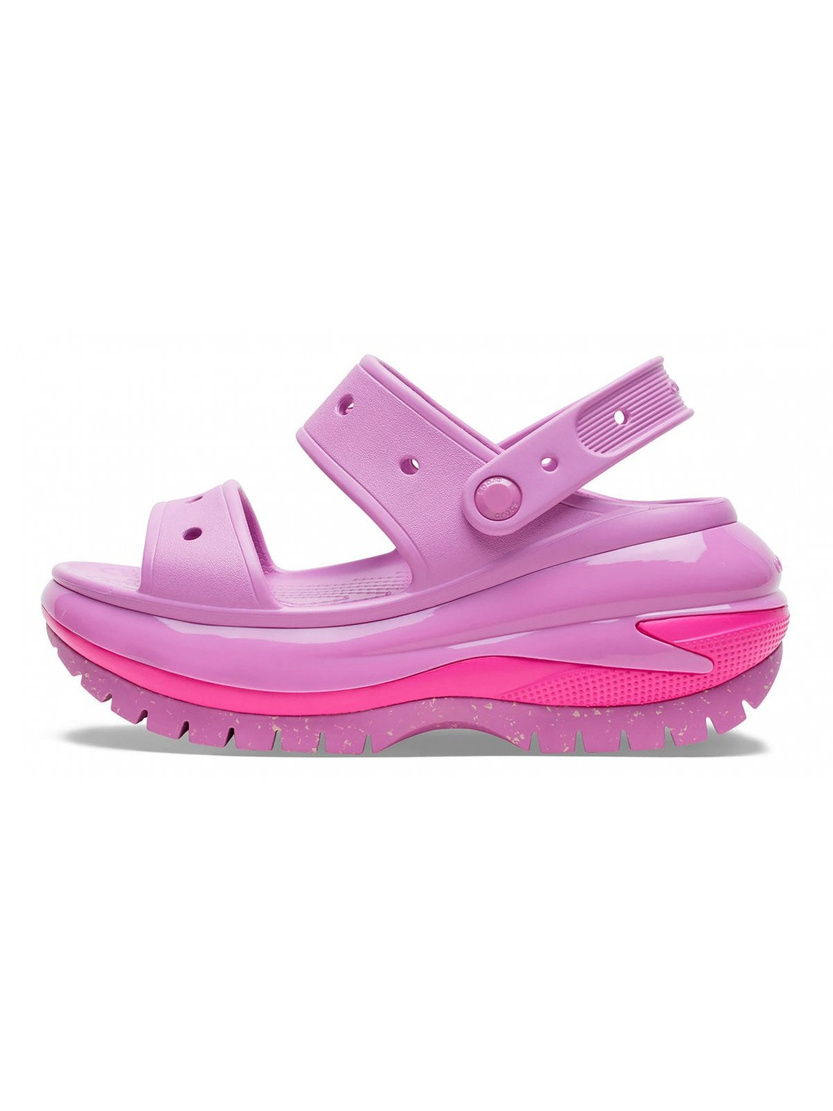 CROCS Sandalo Donna Classic Mega Crush Sandal W 207989 6WQ Rosa - Stilato