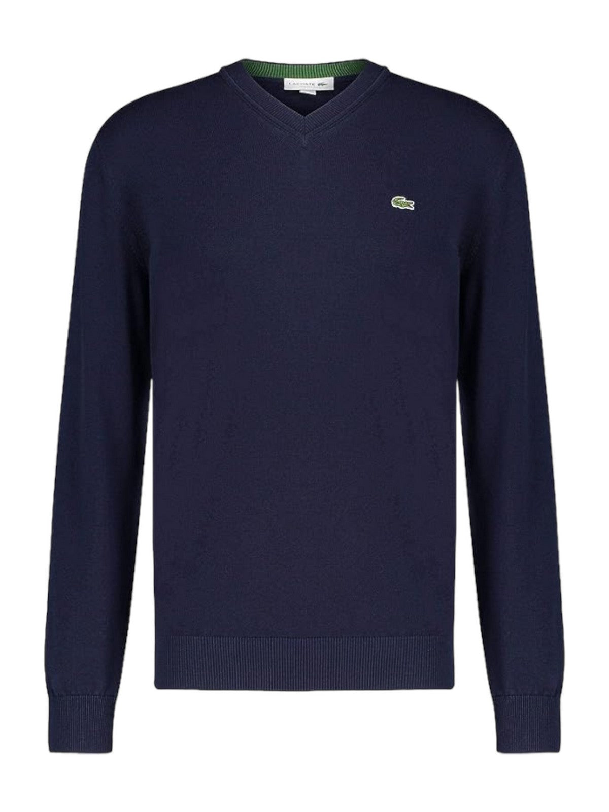 LACOSTE Maglione Uomo AH2183 166 Blu - Stilato