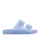 COLORS OF CALIFORNIA Ciabatta Donna jelly sandal 2 buckles HC.CHJ010 DEN Blu - Stilato