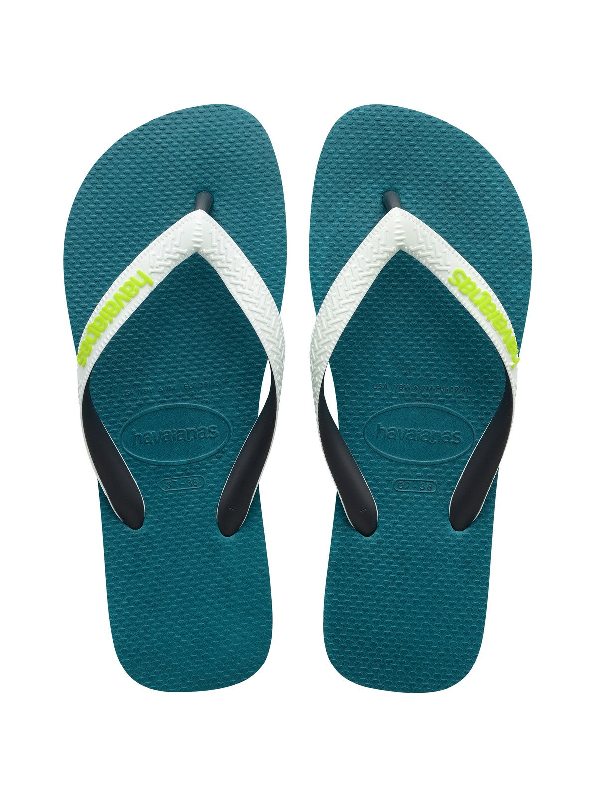 HAVAIANAS Infradito Uomo Hav. top mix 4115549.1832 Verde - Stilato