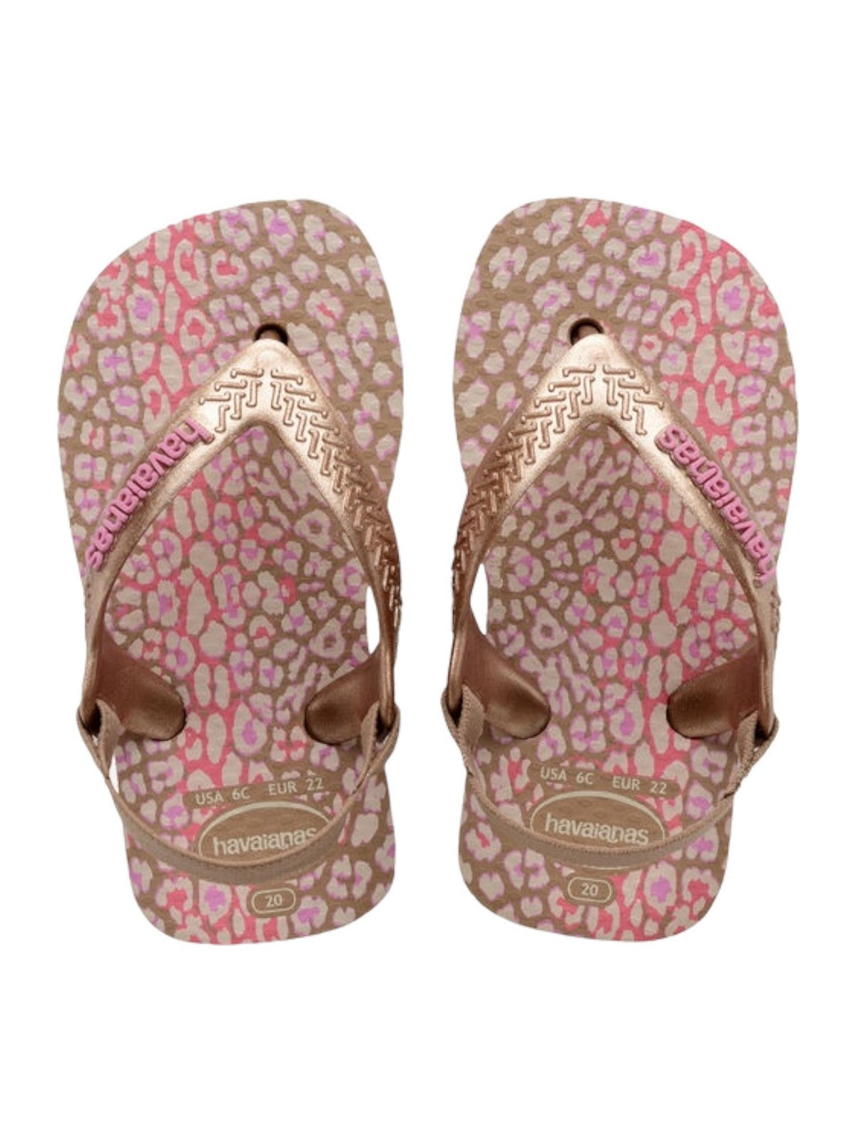 HAVAIANAS Infradito Bambine e ragazze Hav. Baby Mini Me 4148946.5282 Rosa - Stilato