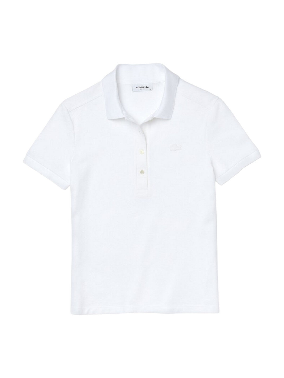 LACOSTE T-Shirt e Polo Donna PF5462 001 Bianco - Stilato