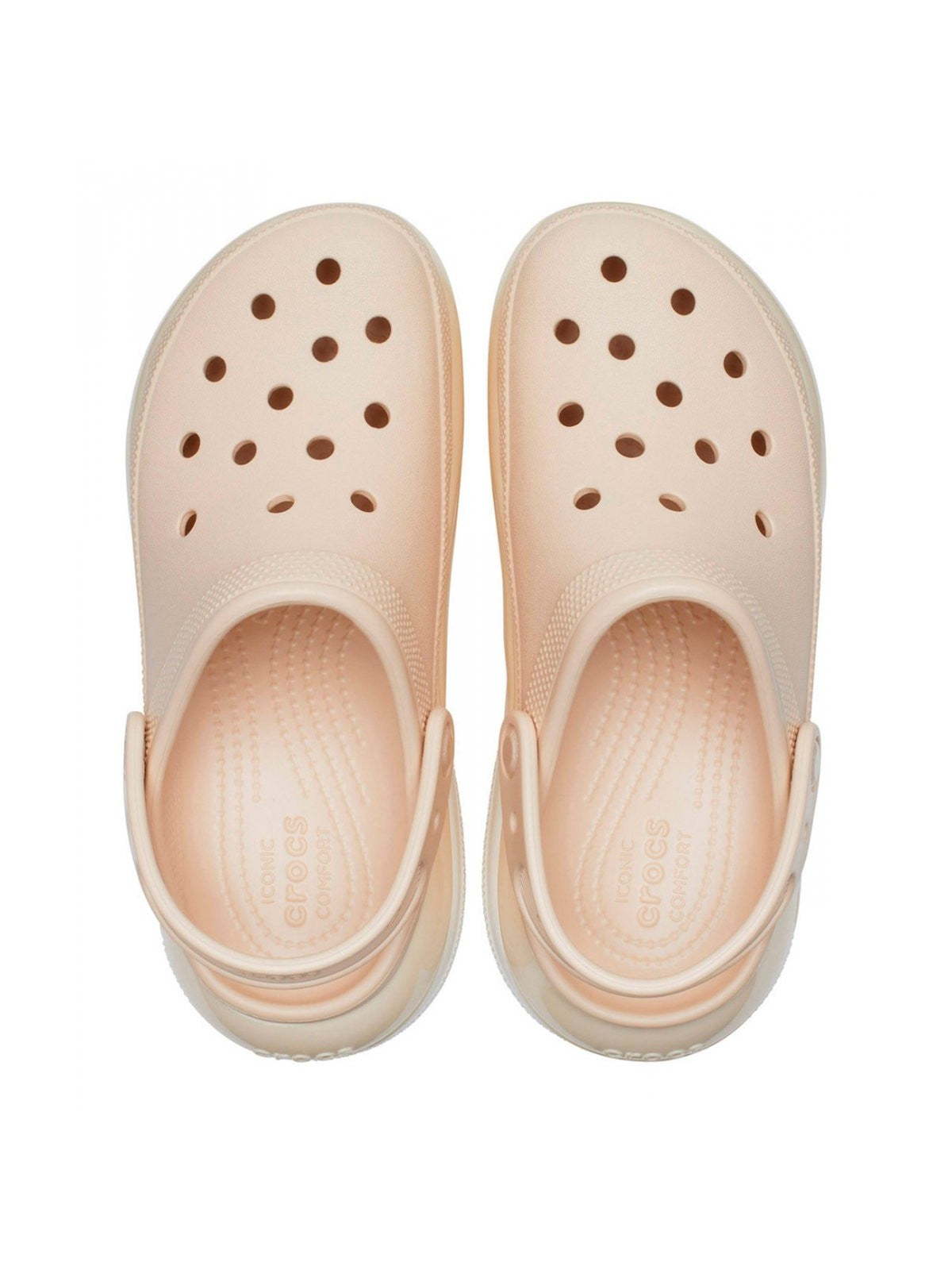 CROCS Ciabatta Donna Classic Mega Crush Clog W 207988 2DS Beige - Stilato