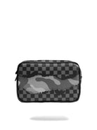 SPRAYGROUND Pochette Uomo SPLIT UP CAMO TEAR TOILETRY BRICK 910B6583NSZ Grigio - Stilato