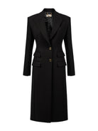 Elisabetta Franchi Cappotto Nero Donna CP00146E2 110 - Stilato