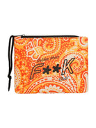 F**K Pochette Donna FK24-A035X10 Arancione - Stilato