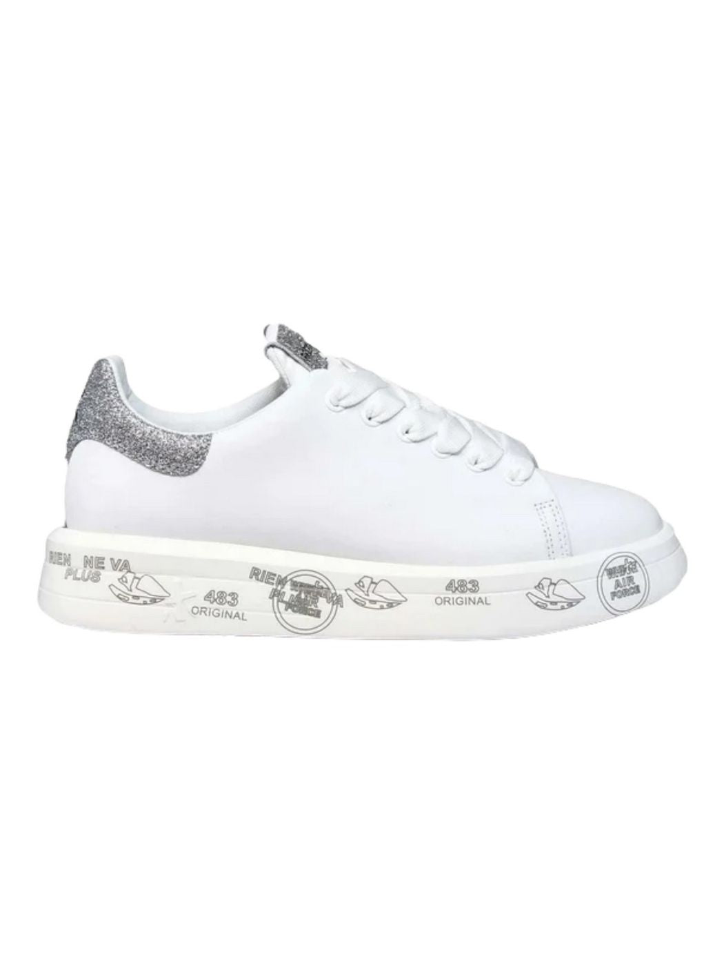 PREMIATA Sneaker Donna BELLE VAR 4903 Bianco - Stilato