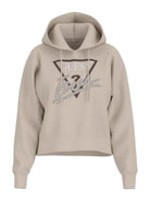 Guess Felpa Bianco Donna Icon Sweatshirt W4BQ06 KB683 G1M5 - Stilato