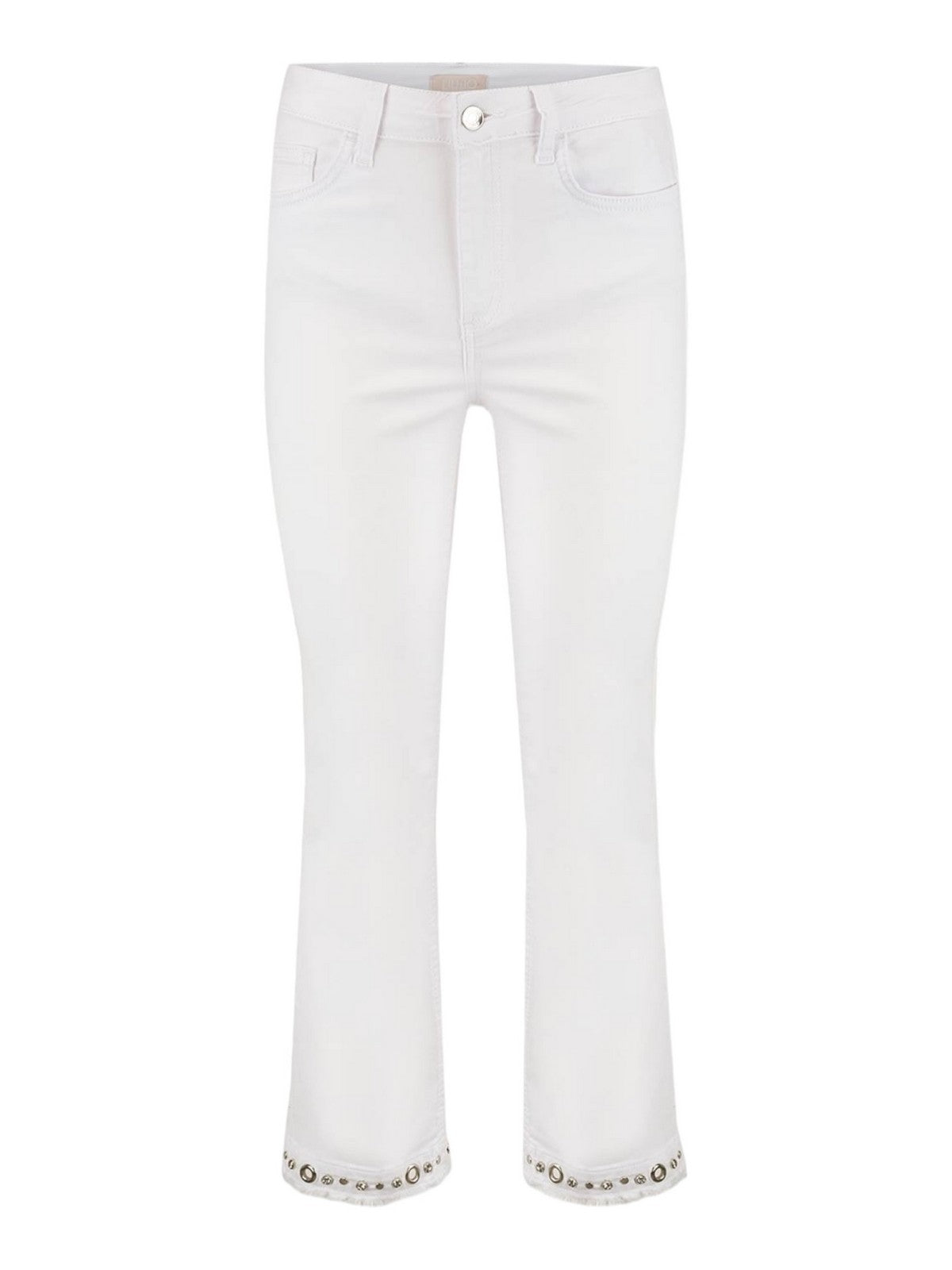 LIU JO WHITE Pantalone Donna MA4292T4033 N9354 Bianco - Stilato