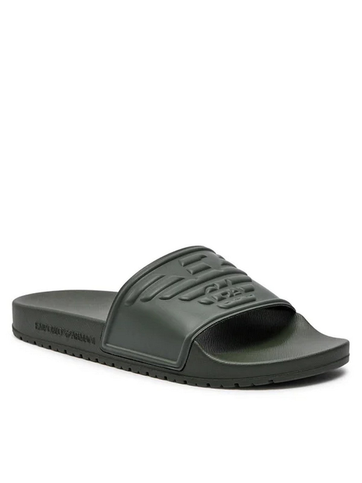 EMPORIO ARMANI Ciabatta Uomo XVPS08 XN747 S132 Verde - Stilato