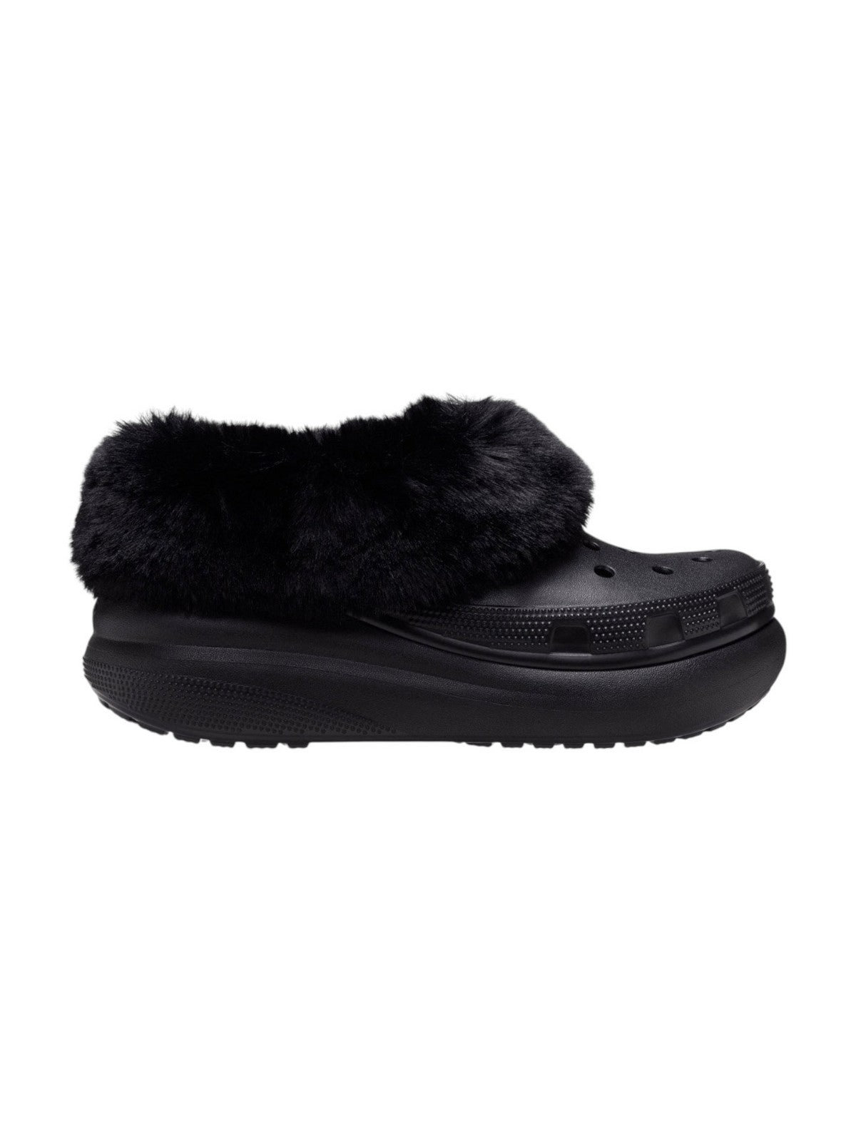 CROCS Ciabatta Donna Furever Crush 208446 BLK  Nero