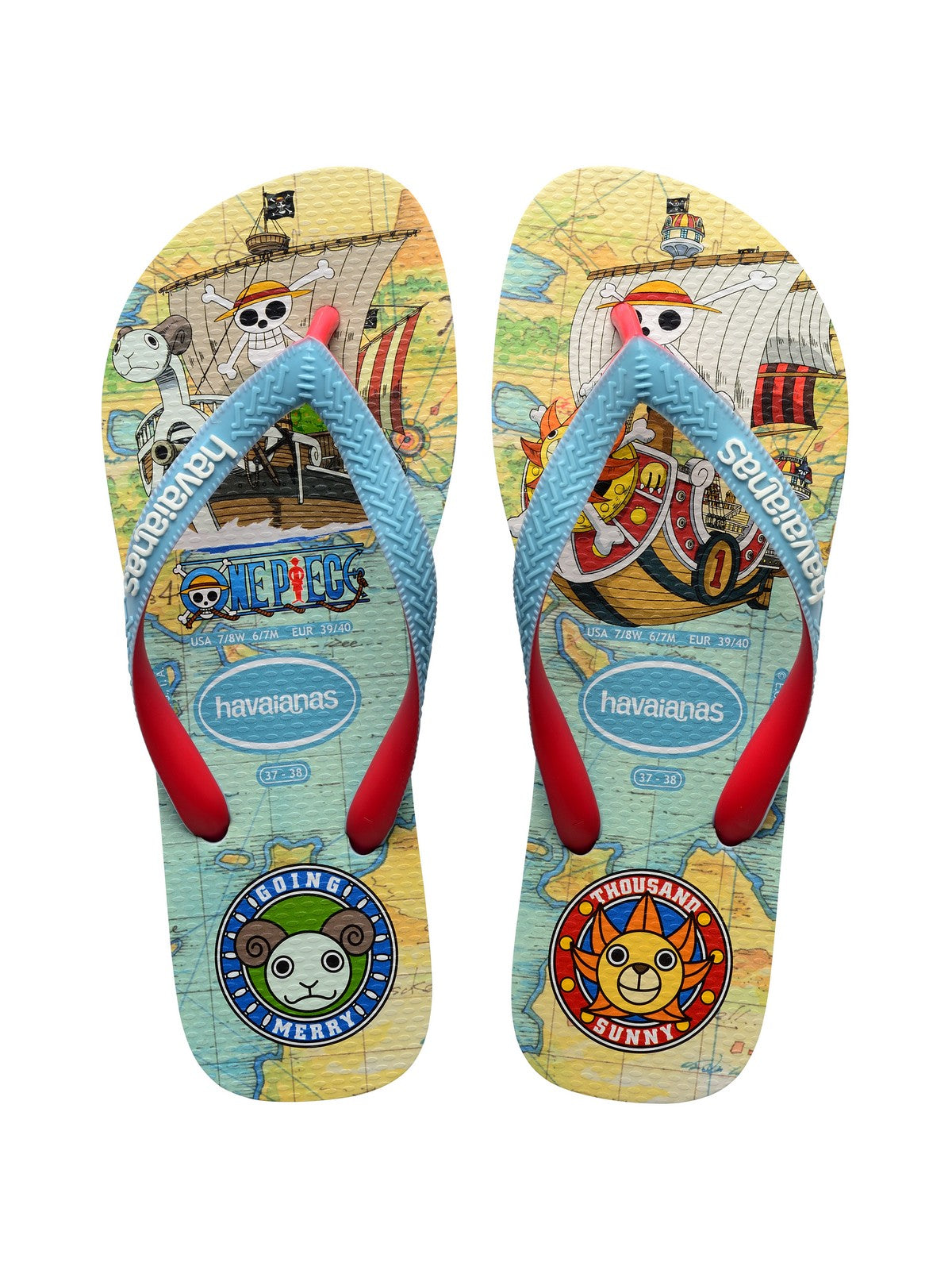 HAVAIANAS Infradito Unisex adulto Hav. Top One Piece 4148238.1808 Multicolore - Stilato