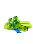 SENSI Ciabatta Unisex adulto LA JOLLA JELLY 4151/JL 202 Verde - Stilato