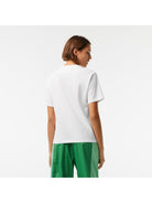 LACOSTE T-Shirt e Polo Donna TF5441 001 Bianco - Stilato