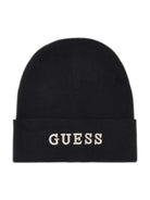 Guess Cappello Nero Donna Beanie AW5189 POL01 BLA - Stilato