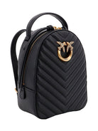 PINKO Zaino Donna Love Click Mini Backpack Vitel 103614-A1J2 Z99Q Nero - Stilato