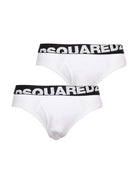 DSQUARED2 Slip Uomo DCX67003 100 Bianco - Stilato