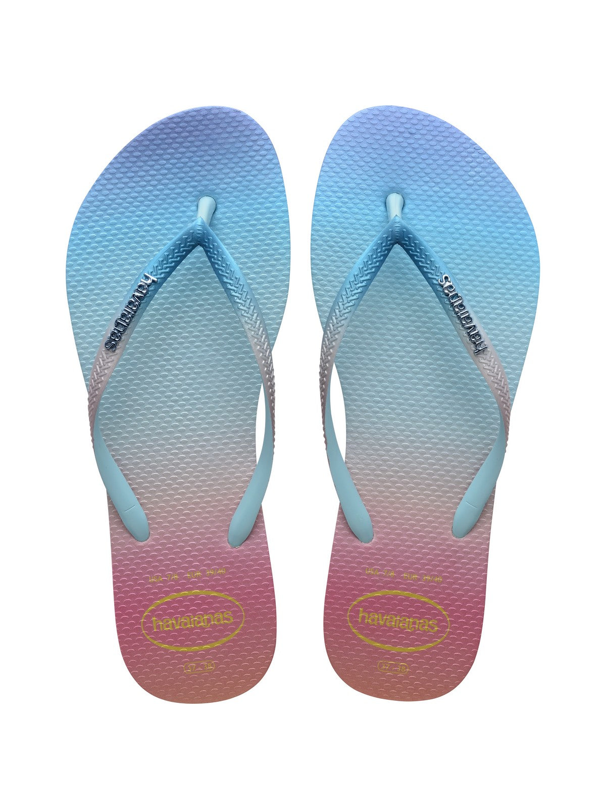 HAVAIANAS Infradito Donna Hav. slim gradient sunset 4146908.0001 Bianco - Stilato