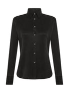 RRD Camicia Donna CUPRO WOM SHIRT W24808 10 Nero - Stilato