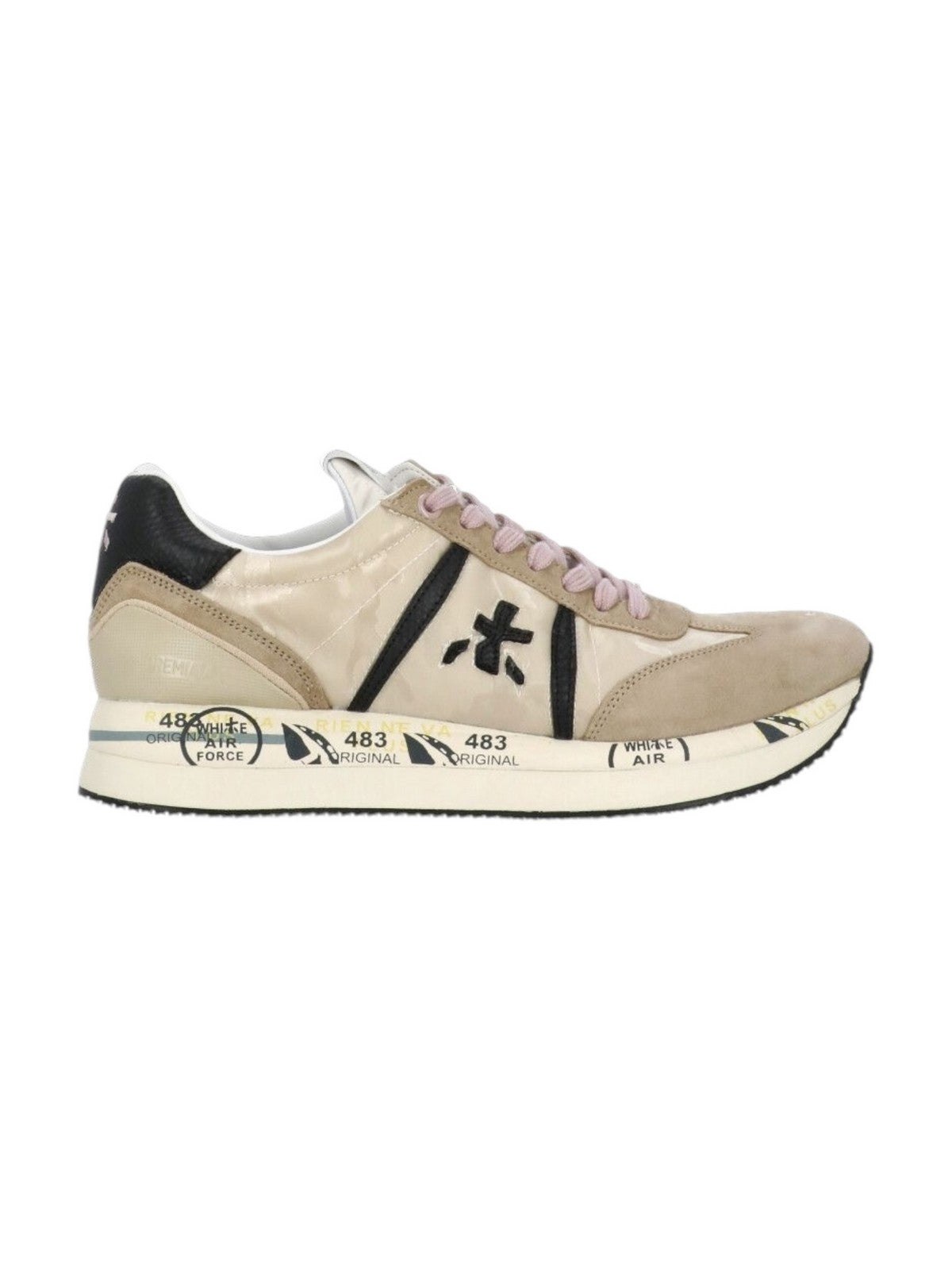 PREMIATA Sneaker Donna CONNY VAR 7116 Beige - Stilato