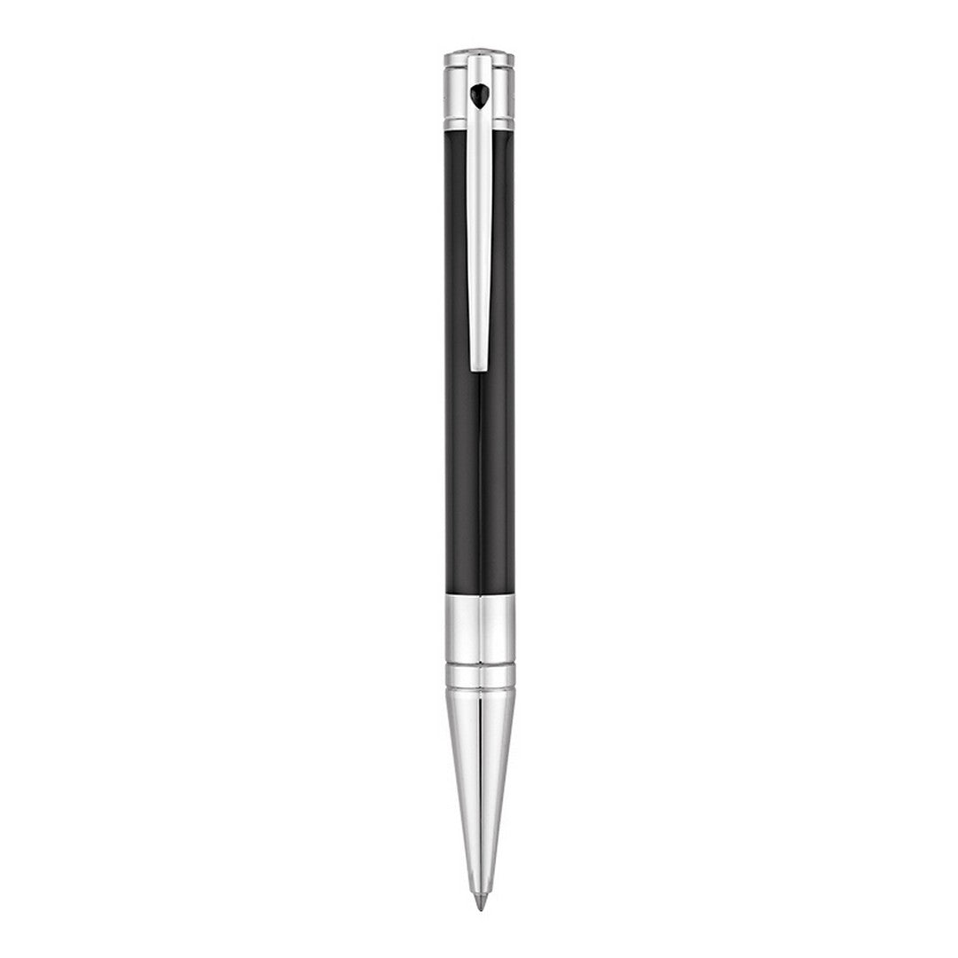 Dupont Penna Biro Uomo D-Initial Nera e Cromata - 265200 - Stilato