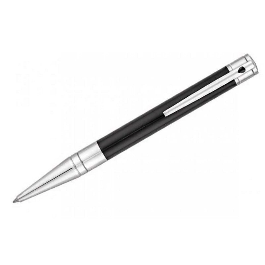 Dupont Penna Biro Uomo D-Initial Nera e Cromata - 265200 - Stilato