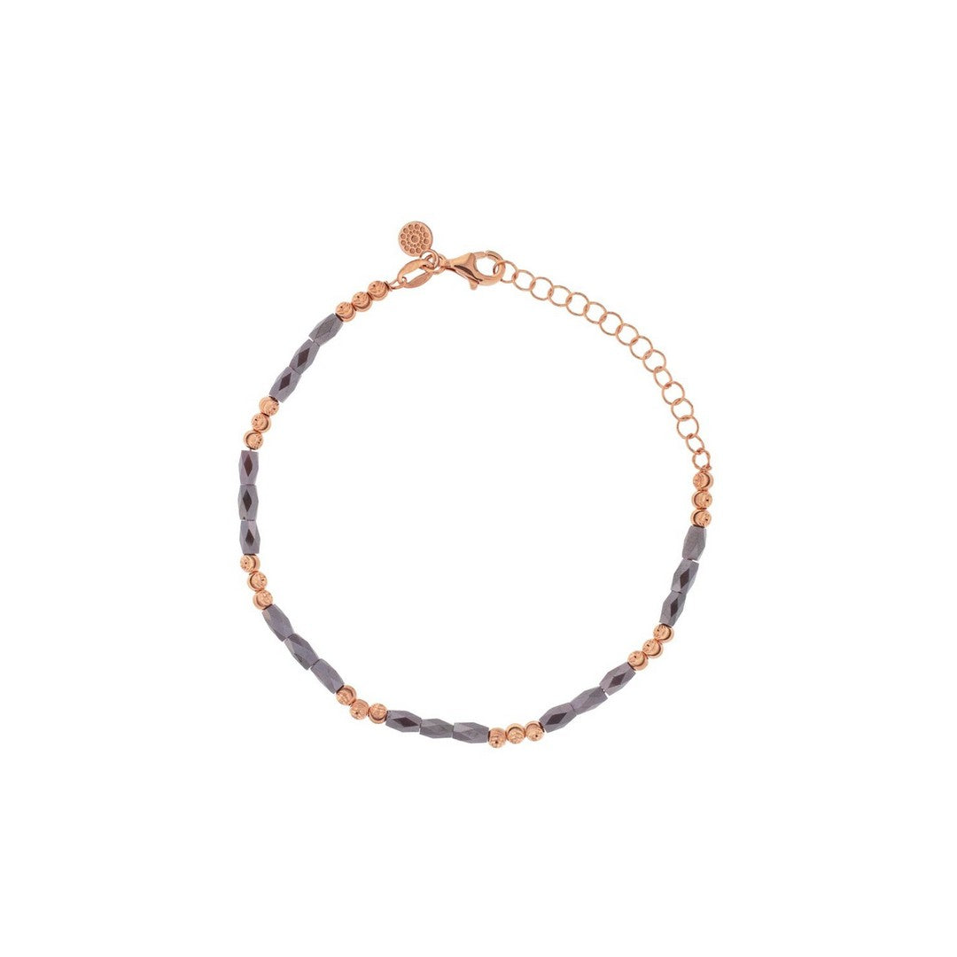 Alisei Bracciale Donna Cristalli Grigi e Palline Sfaccettate - B338 - Stilato